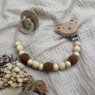 Zawieszka do smoczka Lace & Wood Natural